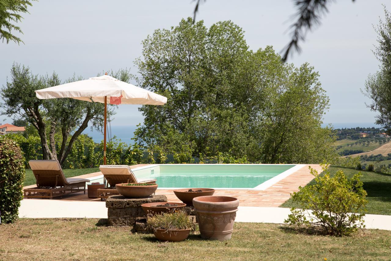 Villa Tergi Luxury Marche Monte Canepino Exterior foto